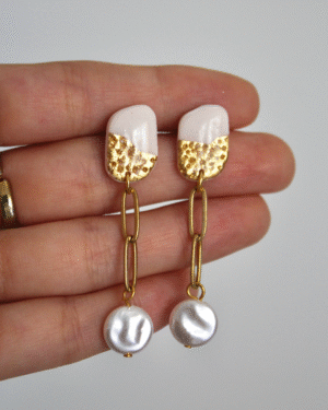 Pendientes Kora Blancos