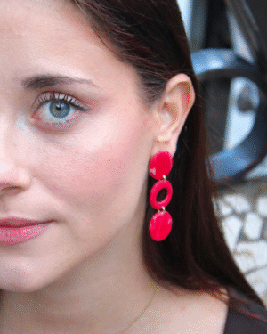 Pendientes Ivy Rojos