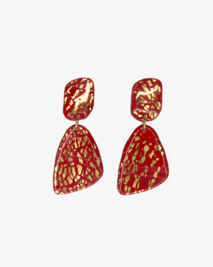 Pendientes Aur Rojos