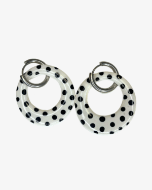 Pendientes Aro Topos Plata