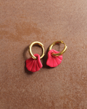 Shell Red - Gold