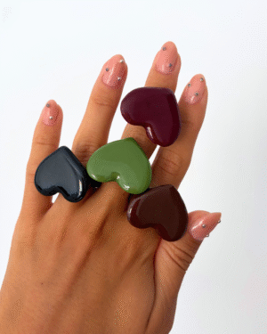 Coffee Heart Ring