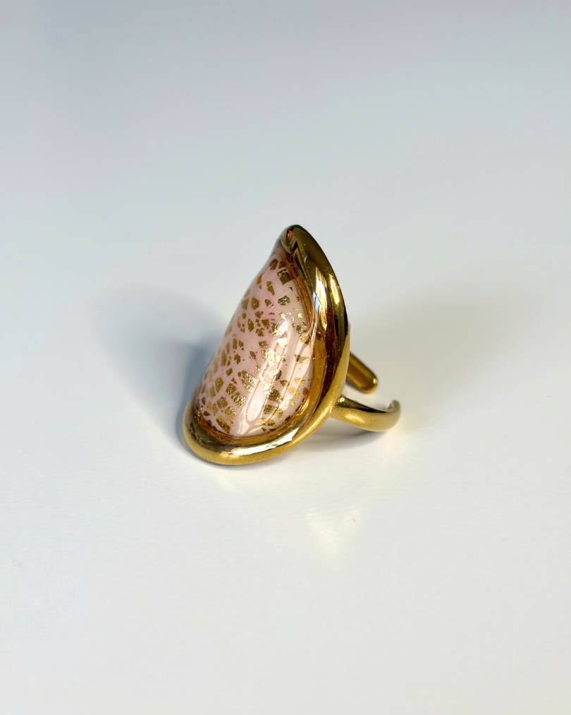 Anillo ovalado M - Blanco - Imagen 2